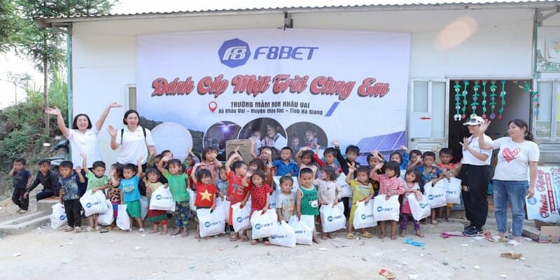 OKVIP và F8BET phát tâm thiện nguyện tại Hà Giang