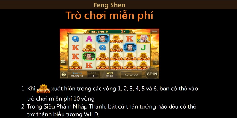 Trò chơi miễn phí thú vị của Feng Shen slot